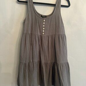 Cute Green Gauzey Dress